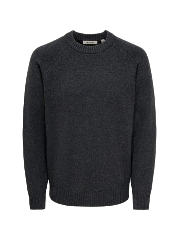 Only&Sons Pullover 'Ejnar' in dunkelgrau-meliert