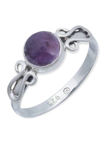 mantraroma 925er Silber - Ringe mit Amethyst