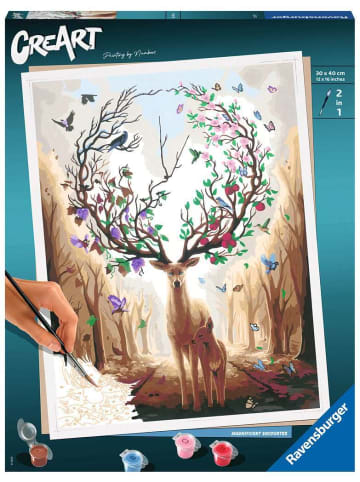 Ravensburger Ravensburger CreArt Adults Trend - Magischer Hirsch in bunt
