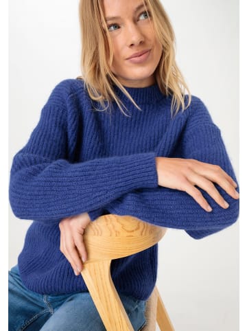 Hessnatur Strickpullover in ultramarine