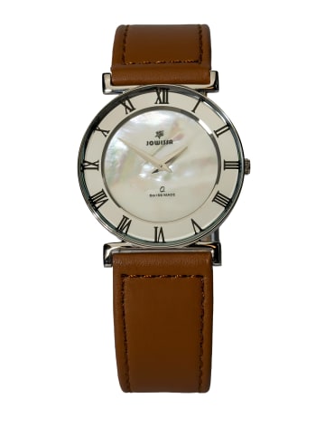 Jowissa Analoguhr für Damen in braun