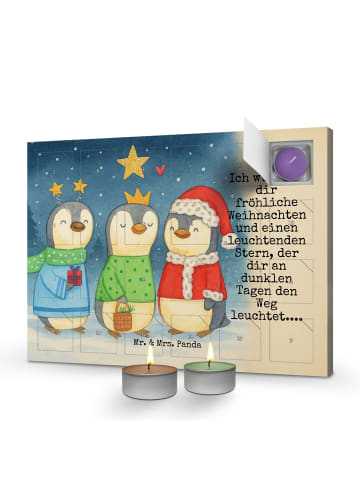 Mr. & Mrs. Panda Adventskalender Winterzeit Heilige drei Könige ... in Weiß