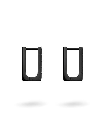 LIEBESKIND BERLIN Creolen The Festive Mini Link Sparkle in schwarz