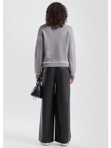 QS Strickpullover in 98W0_dunkelgrau