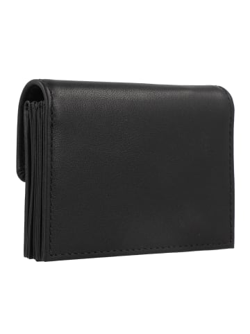 LIEBESKIND BERLIN Geldbörse RFID Schutz Leder 10.5 cm in black