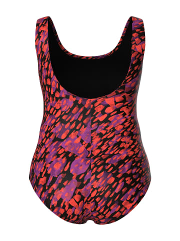 Ulla Popken Badeanzug in rot