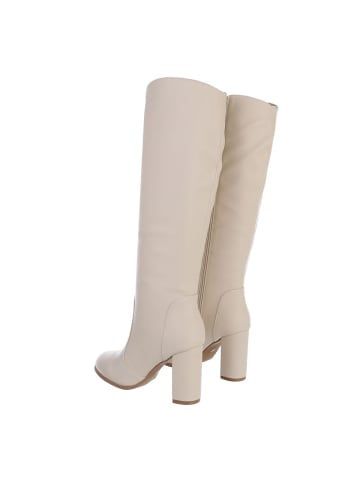 Ital-Design Stiefel in Beige