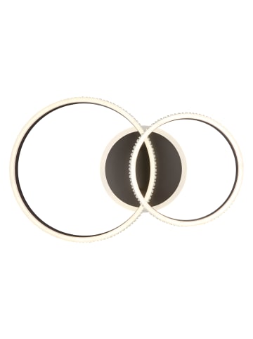 Globo lighting Deckenleuchte "GROUNI" in bronze