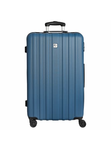 Check.In Aurora - 4-Rollen-Trolley 76 cm (limettengrün) in azurblau