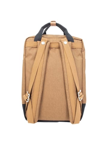 Doughnut Macaroon Euro 16 - Rucksack 38 cm (grey x dark grey) in khaki x black