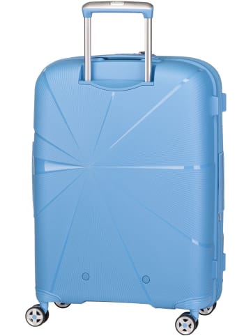 American Tourister Koffer & Trolley Starvibe Spinner 67 EXP in Tranquil Blue
