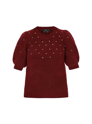 faina Sweater in wine red