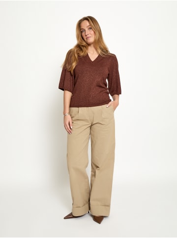 Peppercorn Pullover in Cherry Mahogany