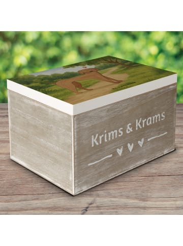 Mr. & Mrs. Panda Kiste Hund Dogge Design ohne Spruch in Weiß