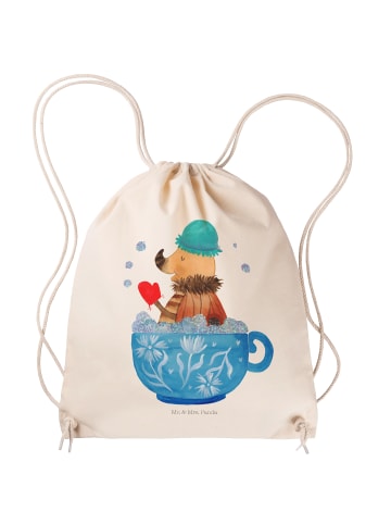 Mr. & Mrs. Panda Stoffrucksack Nachtfalter Schaumbad ohne Spruch in Creme