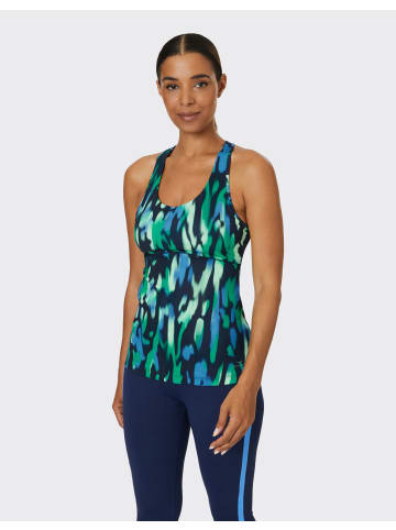 Venice Beach Trainingsshirt VB Annalena in AOP desert tone green