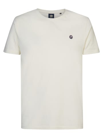 Petrol Industries T-Shirt mit Logo Seashine in Weiß