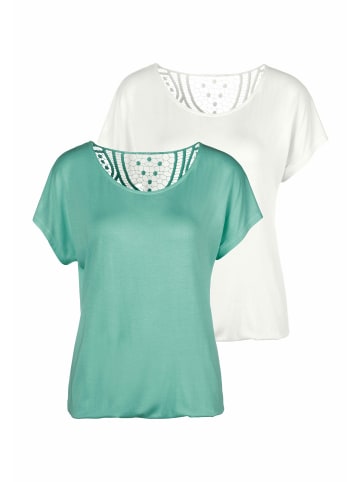 Vivance T-Shirt in mint, creme