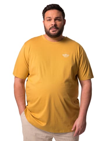 Men Plus Kurzarm T-Shirt in helles haselnuss