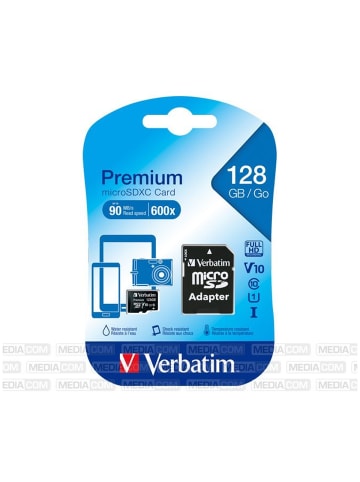 Verbatim Verbatim Premium Class 10 U1 microSDXC 128GB