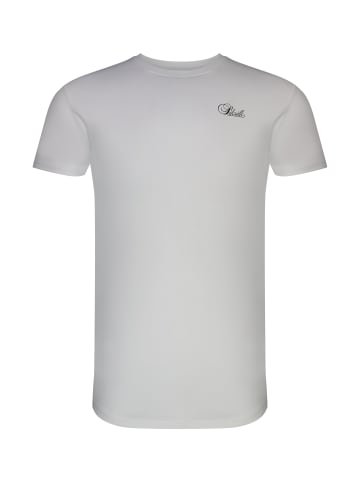 SikSilk T-Shirt in white