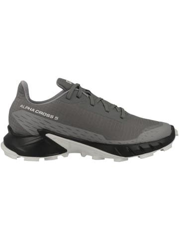 SALOMON Laufschuhe Alphacross 5 in grau