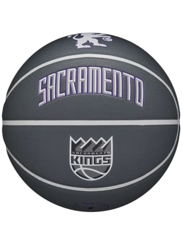 Wilson Wilson NBA Team City Collector Sacramento Kings Ball in Grau