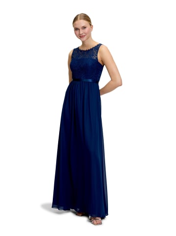 Vera Mont Abendkleid mit Spitze in Festival Blue