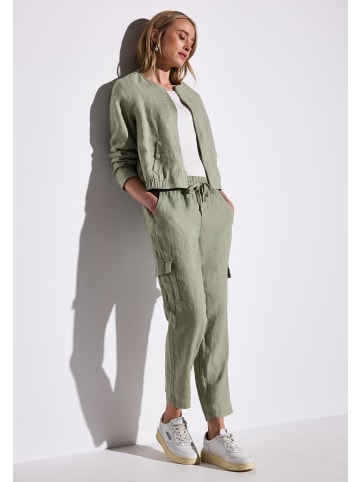 Street One 'Leinenhose Style Bonny' Grün