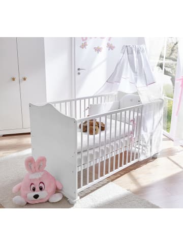 TICAA Babybett Prinzessin Weiß in Weiß