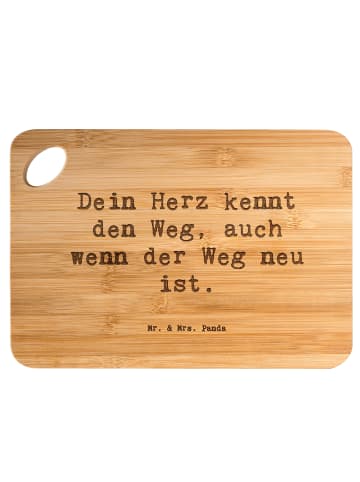 Mr. & Mrs. Panda Küchenbrett Spruch Trennung von den Eltern mit ... in Braun