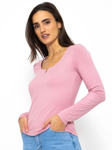 SASSYCLASSY Langarmshirts in rosa