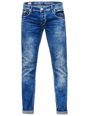 Rusty Neal Jeans Hose "LEVIN" Blue Used in Blau