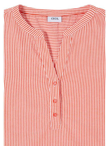 Cecil Langarmbluse in cherry tomato orange