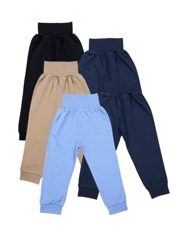 Baby Pumphose 5er Pack in dunkelblau
