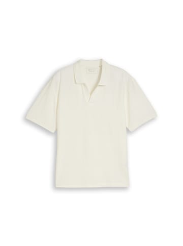 TOM TAILOR Denim Poloshirt in ecru