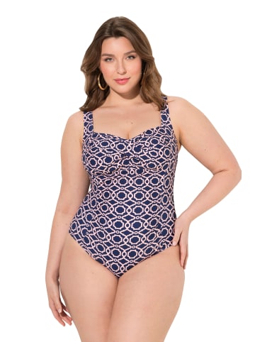 Ulla Popken Badeanzug in marine