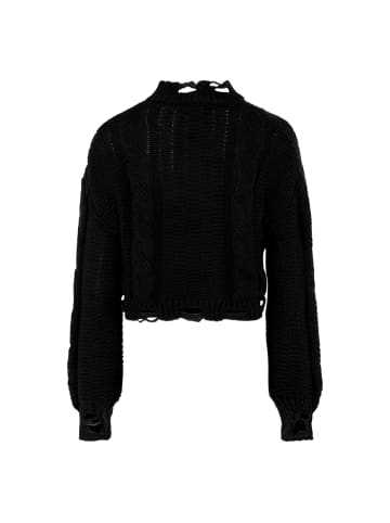 myMo Damen Pullover in SCHWARZ