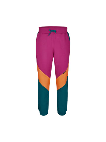 MANITOBER Cut & Sew Jogginghose in Green/Orange/Berry