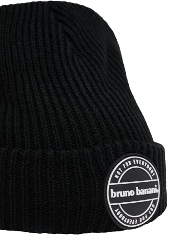 Bruno Banani Strickmütze CALHOUN in Schwarz