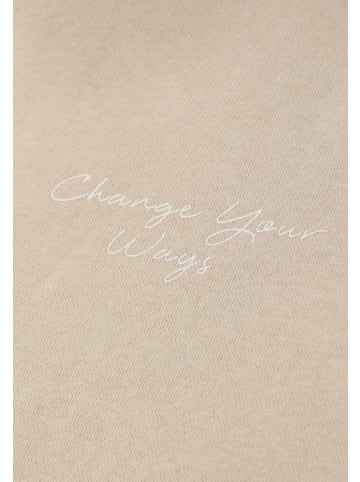 Street One Sweatshirt in cotton beige