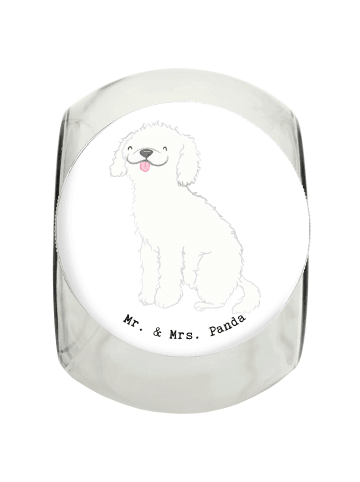 Mr. & Mrs. Panda Dose Kleinpudel Lebensretter ohne Spruch in Weiß
