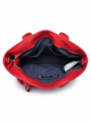 collezione alessandro Schultertasche " Luvre " in rot