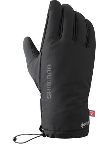 SHIMANO Fahrrad-Handschuhe GORE-TEX GRIP Primaloft Gloves in schwarz