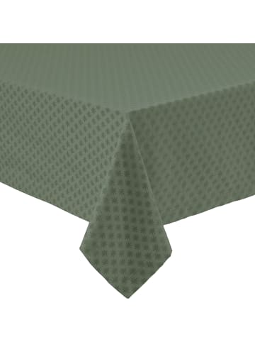Erwin Müller Jacquard, Baumwollmischung Tischdecke Denia in oliv