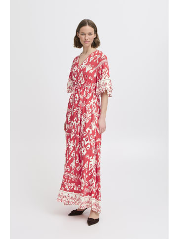 b. young Kleid BYJASMINA Loose fit in Flame Scarlett Eth Mix