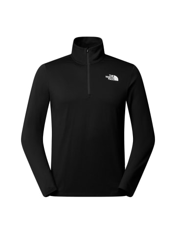 The North Face Langarmshirt 24/7 1/4 Zip Tee in Schwarz