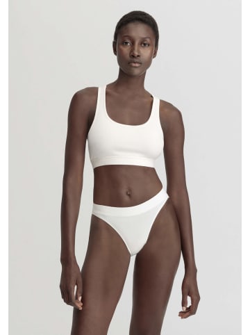 Hessnatur Ripp-Slip Regular Cut in naturweiss