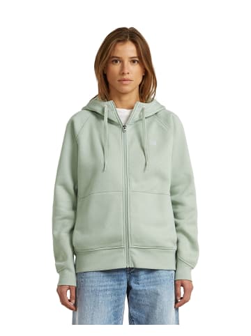 G-Star Raw Premium Core 2.1 Hoodie Zip Thru Sweatshirt pale green
