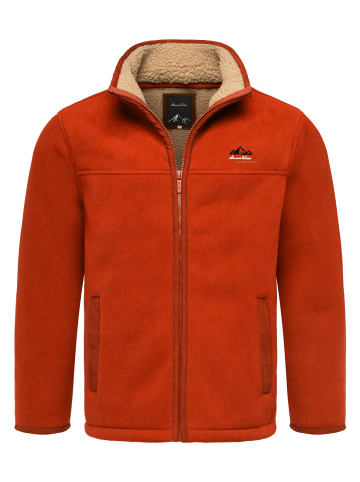 Amaci&Sons Fleecejacke OCONTO in Rot